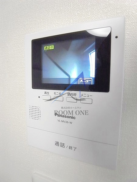 ＹＤビルディングのセキュリティ|モニター付きインターホンです。