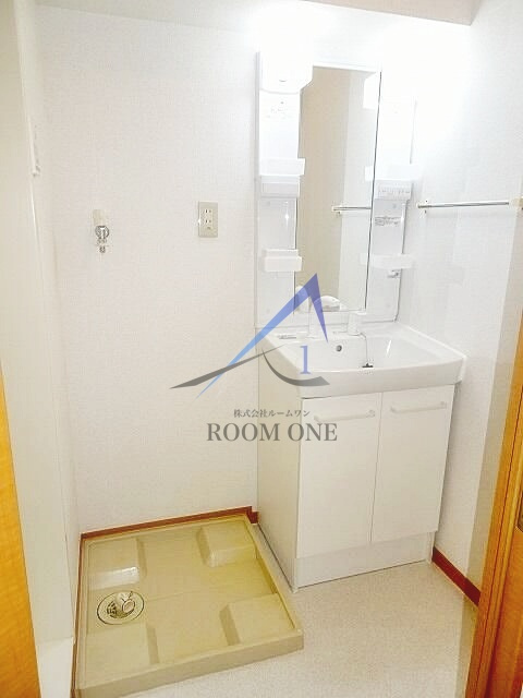 エーデルワイス本所の洗面所|洗面台です。