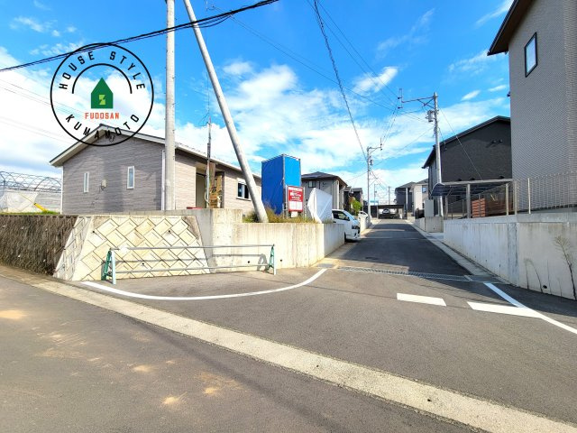 熊本市北区植木町一木第4-1棟（2号棟）　の前面道路含む現地写真|見学の時間などお気軽にお問い合わせ下さい。