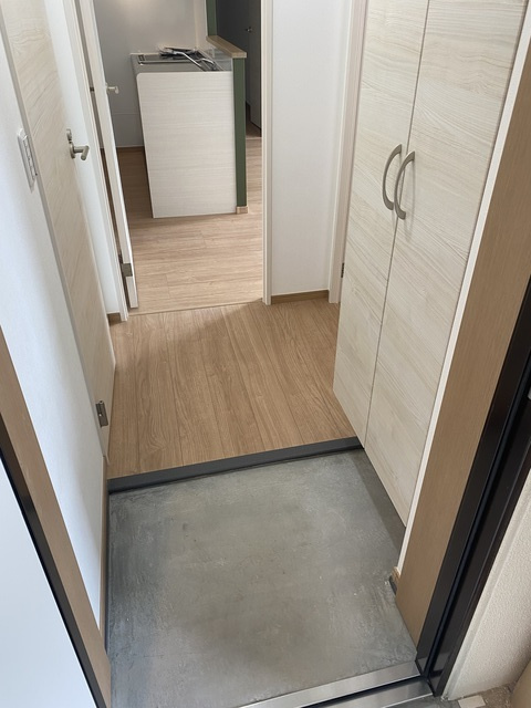 アミスタ湘南の玄関