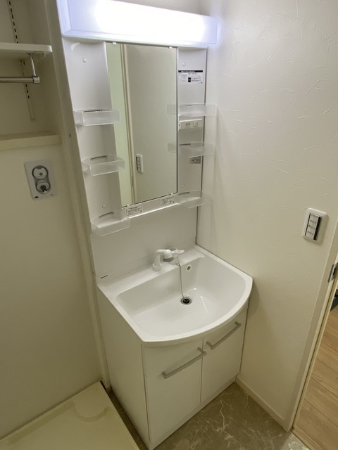 アミスタ湘南の洗面所