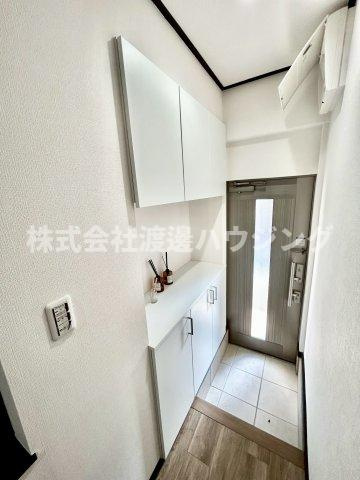 水尾3丁目一戸建の収納|玄関収納