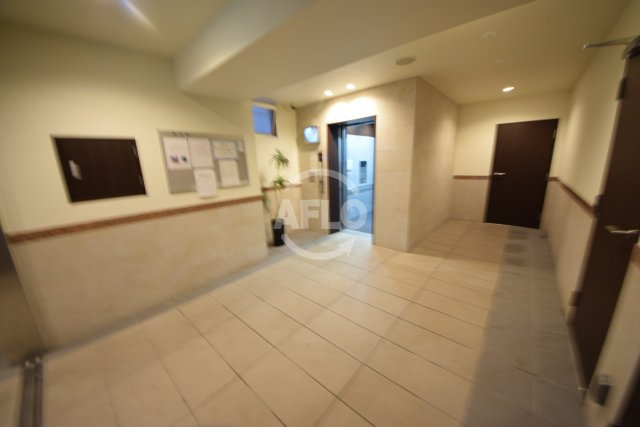 エグゼ天王寺Ⅱのロビー|エグゼ天王寺Ⅱ　ロビー