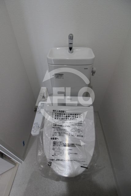 エグゼ天王寺Ⅱのトイレ|エグゼ天王寺Ⅱ　温水洗浄便座