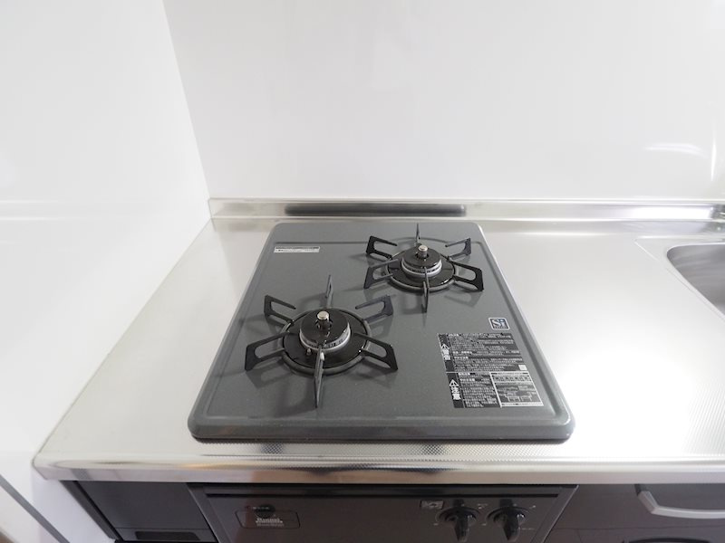 料理の効率が上がる二口コンロ★