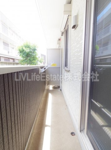 カームコートのバルコニー