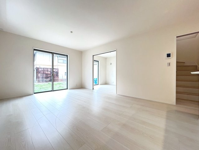 リーブルガーデン　一宮市木曽川町玉ノ井第9　全5区画分譲の居間・リビング|リビング別角度です。