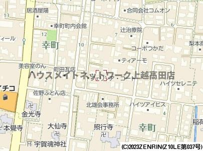 フェリシア・コートⅠの地図|位置図