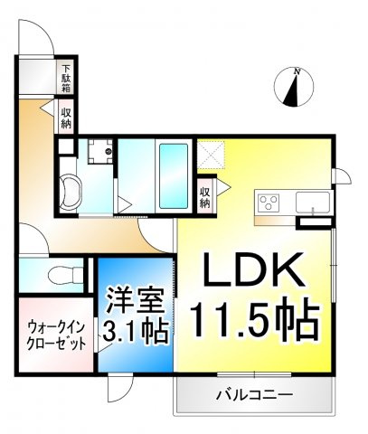 エイト　クラウドの間取り