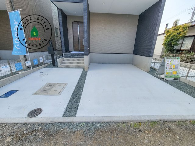 熊本市南区御幸西2丁目第4-3棟（4号棟）　の駐車場|駐車場になります。