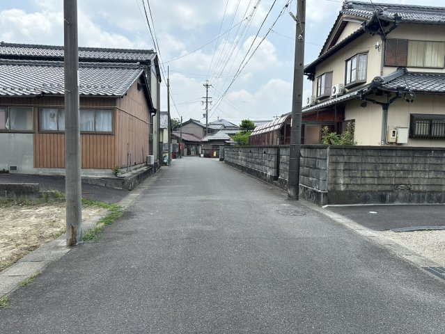 【前面道路含む現地写真】 | 一宮市今伊勢町本神戸字花ノ木　A号地