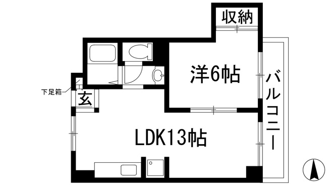 【間取り】 | 高木マンション