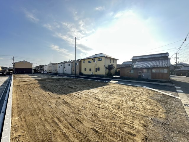 【前面道路含む現地写真】 | 一宮市今伊勢町本神戸字花ノ木　B号地