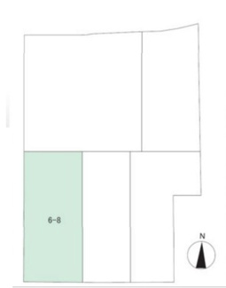【土地図】 | 鹿ケ谷桜谷町 土地【建築条件無し・更地】