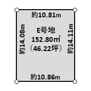 【土地図】 | 一宮市今伊勢町本神戸字花ノ木　E号地