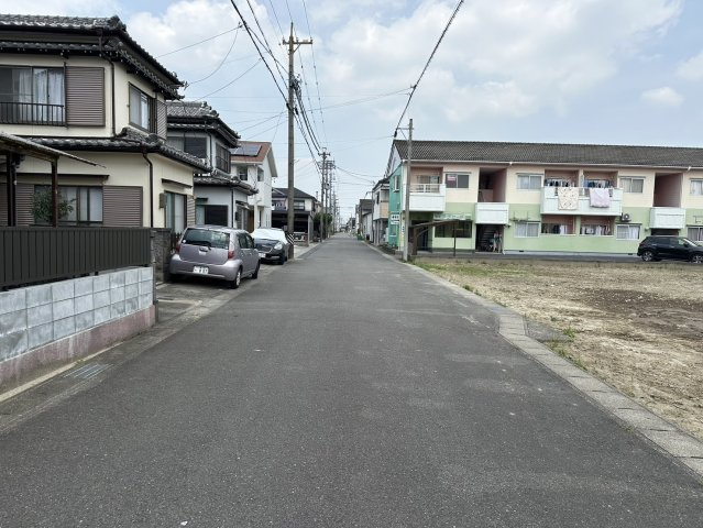 【前面道路含む現地写真】 | 一宮市今伊勢町本神戸字花ノ木　C号地