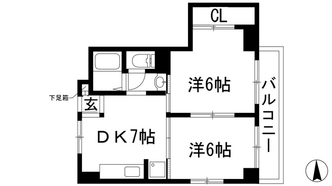 【間取り】 | 高木マンション