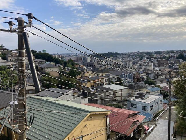 西山アパートの展望