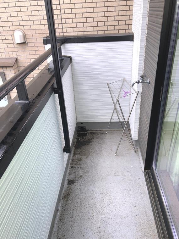 上水本町戸建のバルコニー