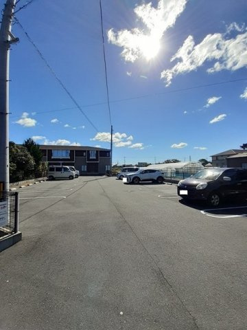 グリーンビュー・プラッツの駐車場