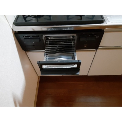 【キッチン】 | ルミエール本宿四番館 | グリル付き