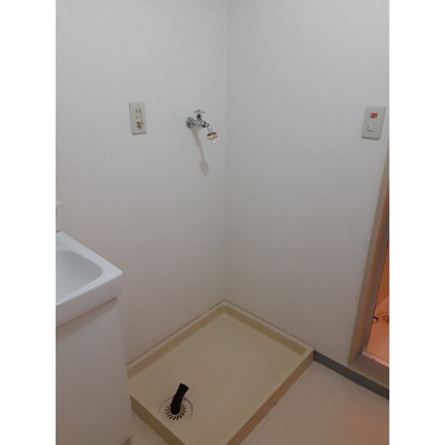 【洗面所】 | ルミエール本宿四番館 | 室内洗濯機置場