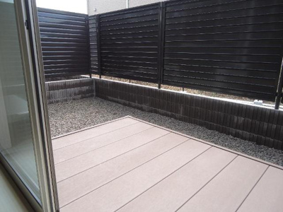 【その他】 | レヂデンス寺西 | 専用庭（ウッドデッキ付）