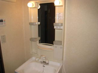 【洗面所】 | レジデンス・ヒロ | 洗髪洗面化粧台