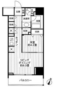 【間取り】 | クロスレジデンス白金高輪