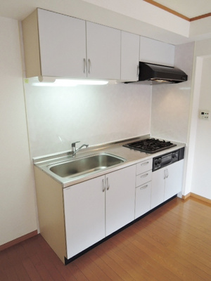 グリル付・3口コンロのシステムキッチン