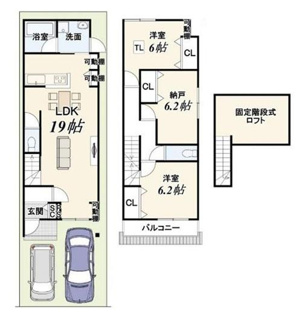 【その他】 | 建物参考プラン延床面積：87.21平米