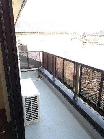 カーサ・フィオーレＳ棟のバルコニー|バルコニー付きです