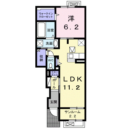 フォルスラーマⅥの間取り