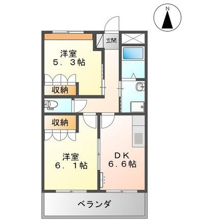 メゾン・グレースの間取り