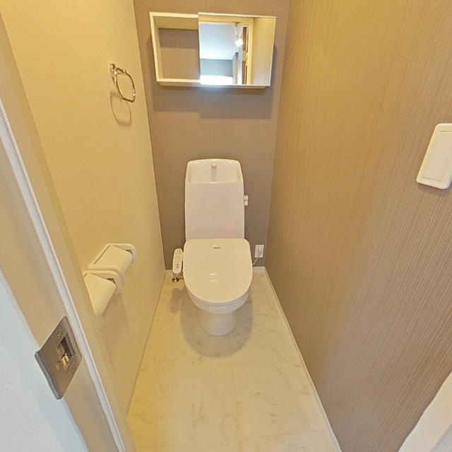 岐阜市六条片田１丁目のアパートのトイレ