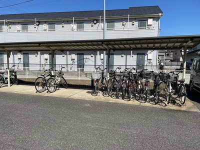 【その他】 | レオパレス武義 | 屋根付き駐輪場