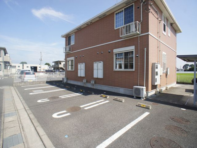 【駐車場】 | グリーンガーデンⅣ | 駐車場2台可能です♪