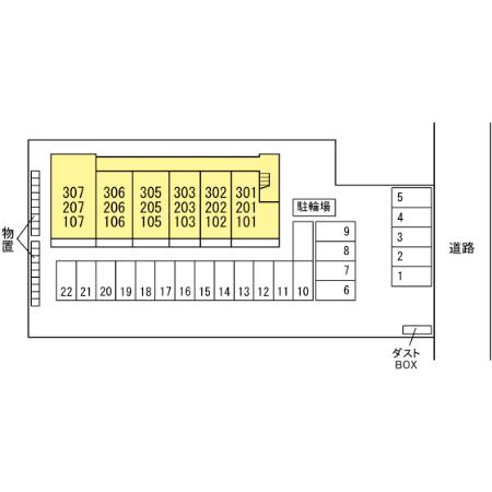 グラン・メゾンの区画図