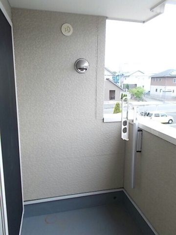 ムーンヴェルジュＤのバルコニー