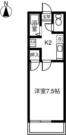 グリーンハイムの間取り