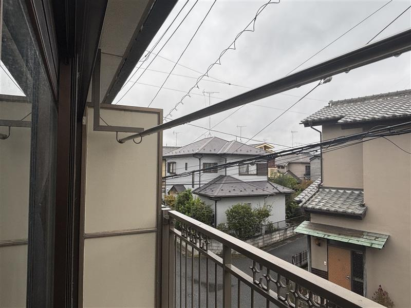 シティハイムハイグリーンのバルコニー