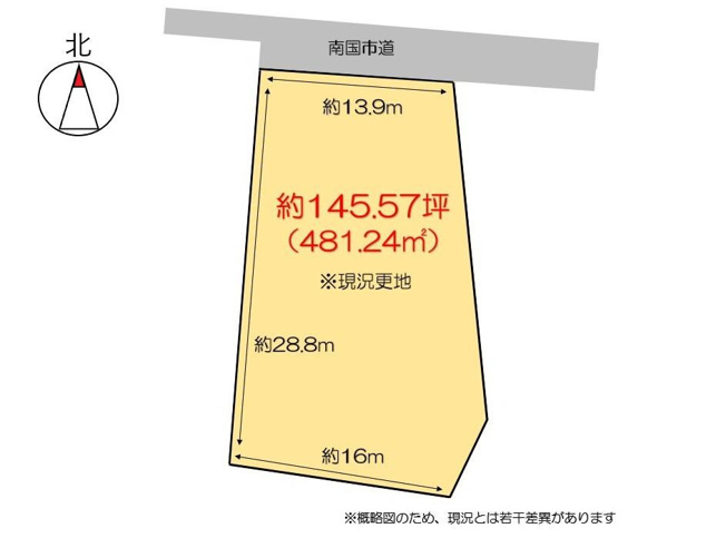 【区画図】 | 南国市比江