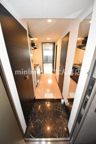 アスヴェル大阪城ウエストⅡの玄関