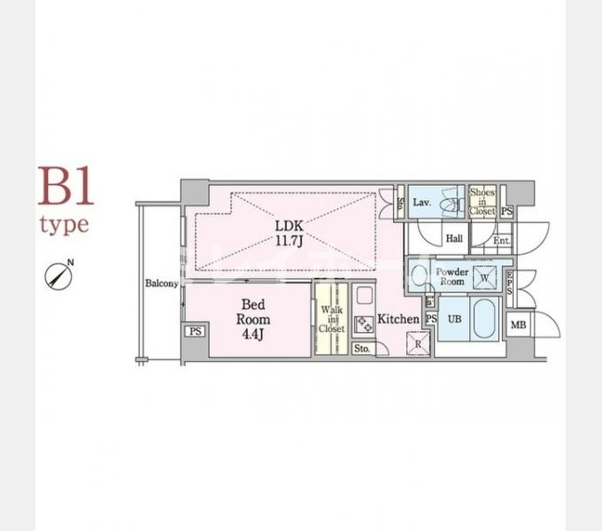 MAISON SENZOKUIKEの間取り