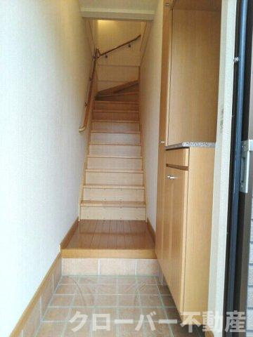 ブルー　アイランドの玄関