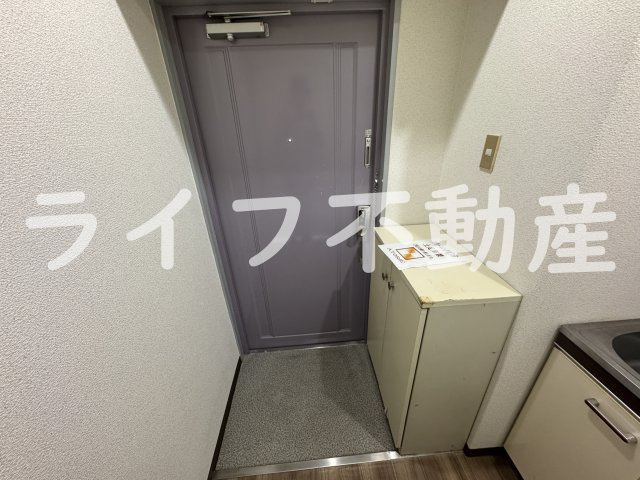 マンションプレザントの玄関|玄関です
