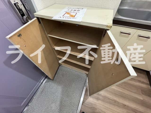 マンションプレザントの収納|収納のためのスペースです
