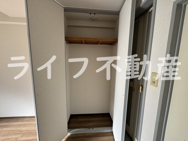 マンションプレザントの収納|たっぷりとした収納スペースです