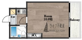 マンションプレザントの間取り