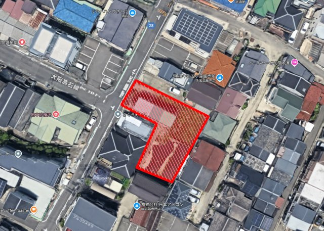 【区画図】 | 百舌鳥梅北町4丁貸土地